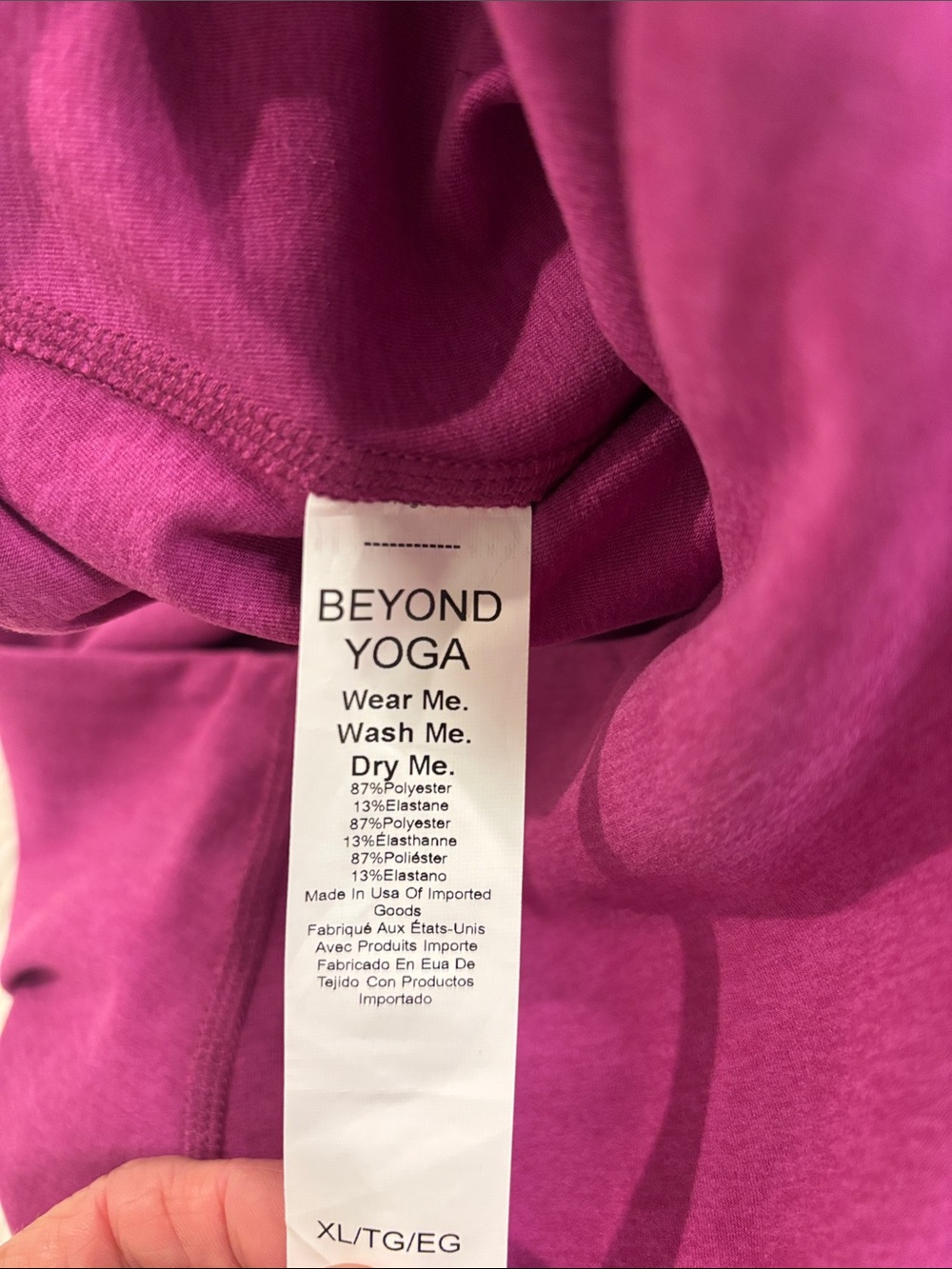 Beyond Yoga Women’s Spacedye™ Out Of Pocket High Waisted Midi Legging XL - Picture 10 of 10